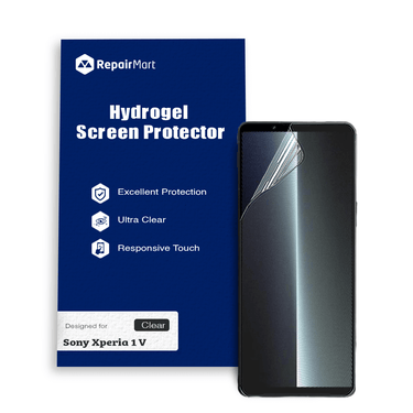 Sony Xperia 1 V Compatible Premium Hydrogel Screen Protector With Full Coverage Ultra HD